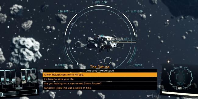 Starfield Talking To Malai On The Datura