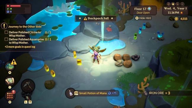 loot in saltwater mines fae farm ores and gemstones